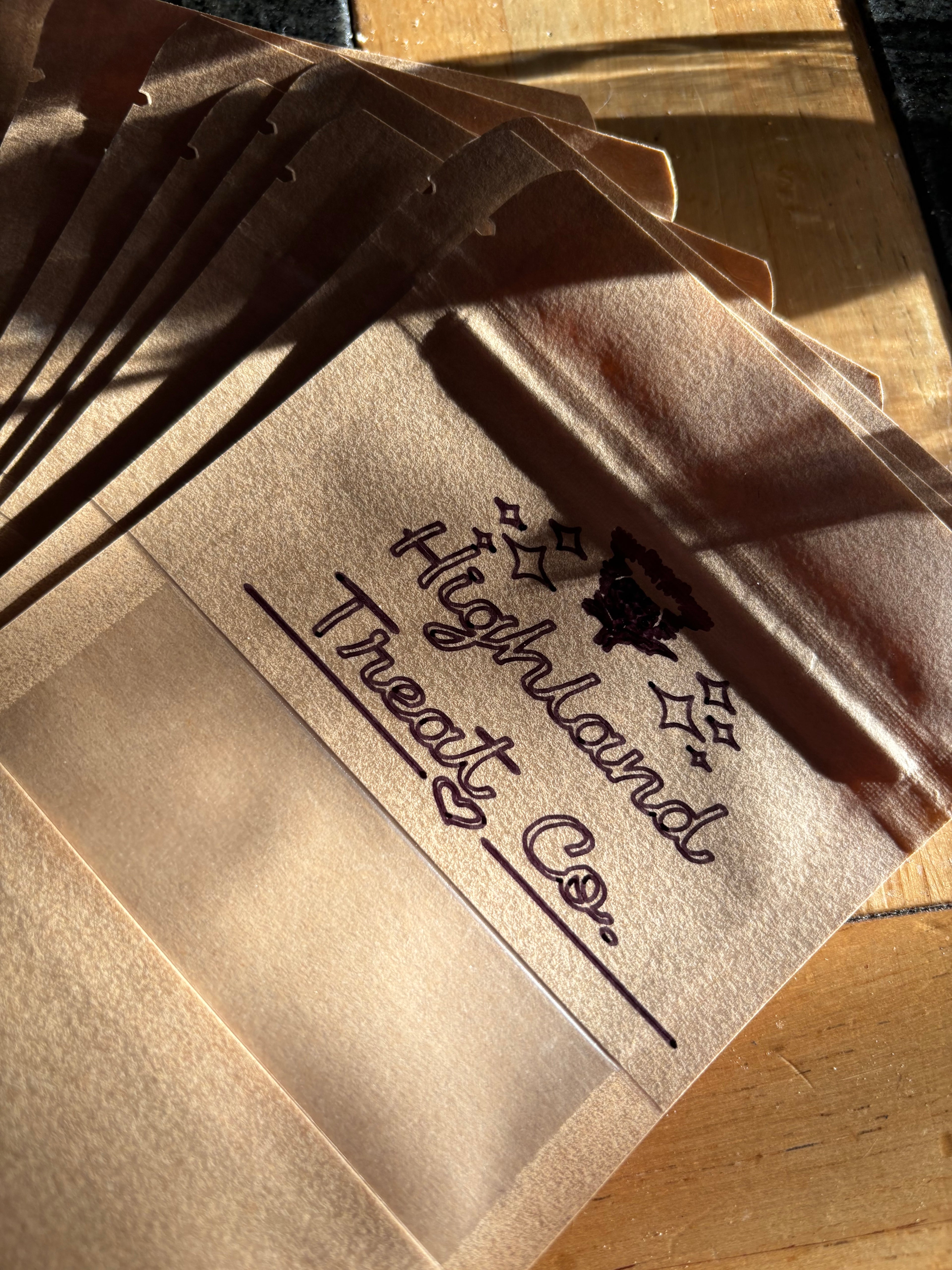 A wee bag o’ sweeties - sweetie pouches