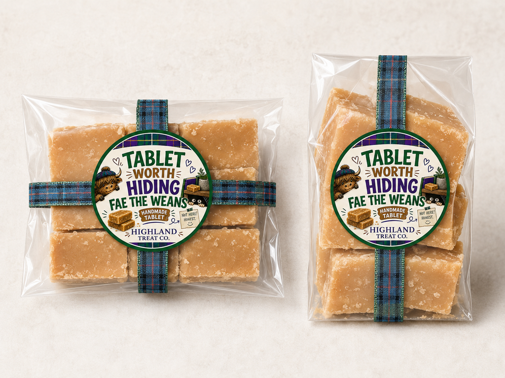 Humour Scottish Highland Tablet