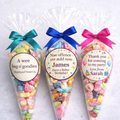 Personalised Sweet Cones – Party Favours 130g
