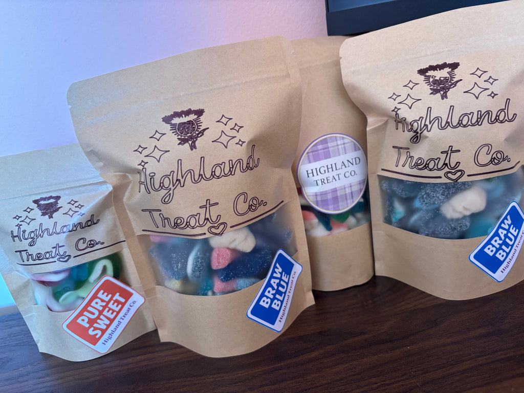 A wee bag o’ sweeties - sweetie pouches