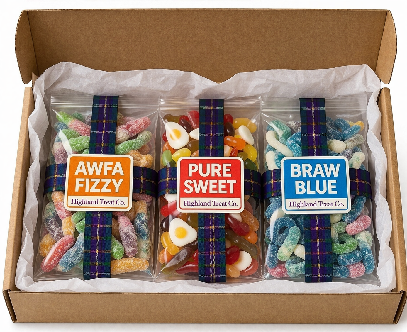 Highland Sweet Mix Letterbox Gift Box