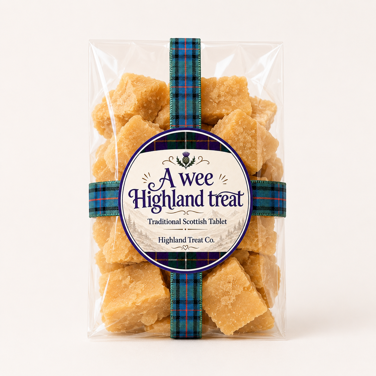 Traditional Scottish Tablet - Display Bag