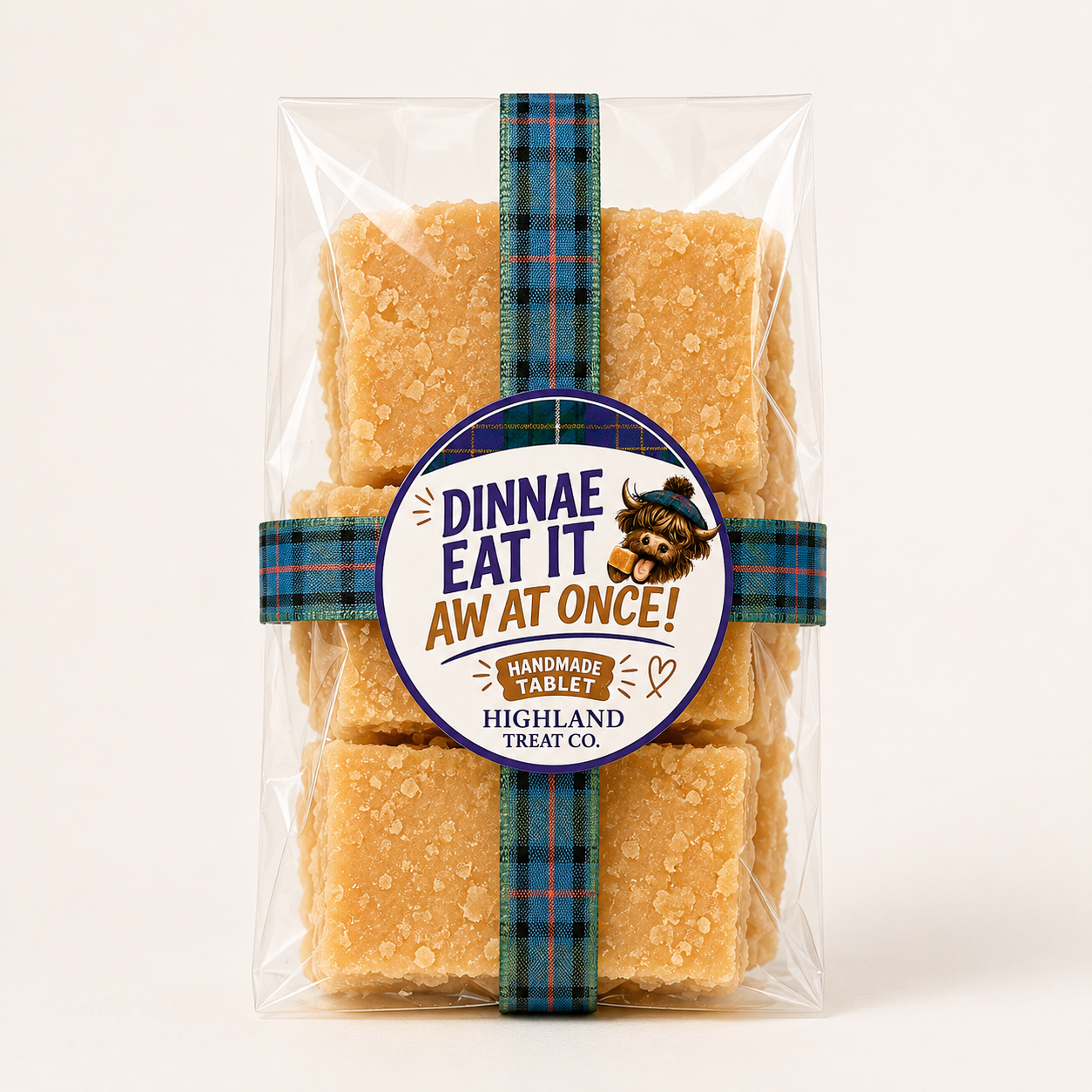 Traditional Scottish Tablet - Display Bag