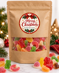 Personalised Christmas Sweet Bags 100g | Staff, Corporate & Christmas Party Gifts