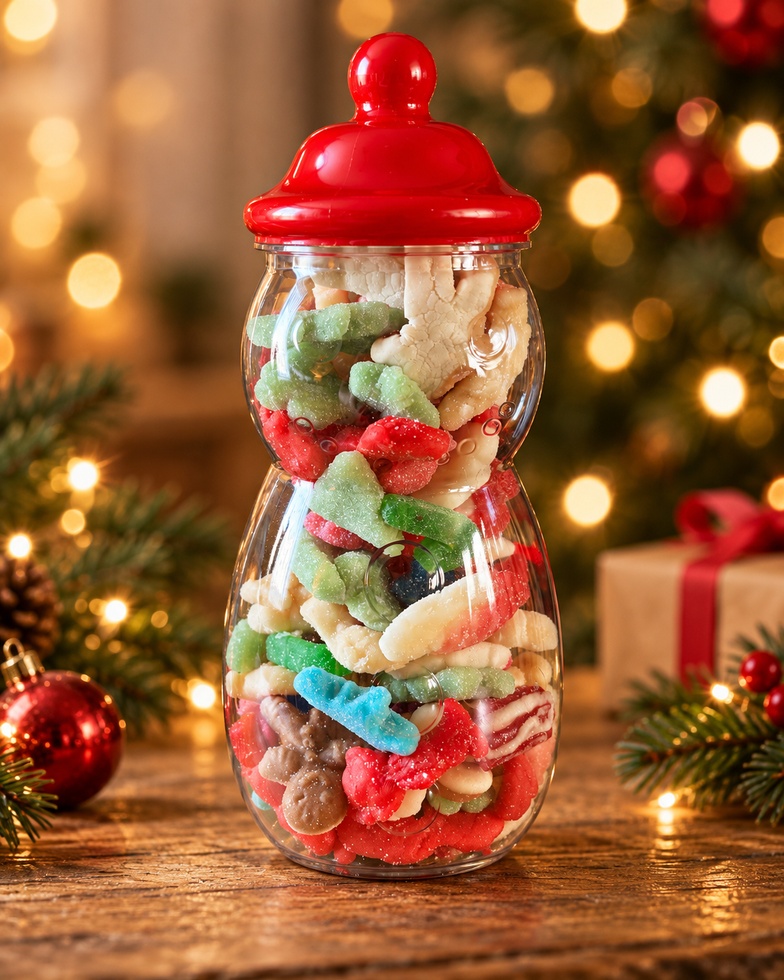 ⛄ Christmas Snowman Sweetie Jar – 600g

Meet the BIG one! ⛄🍬
